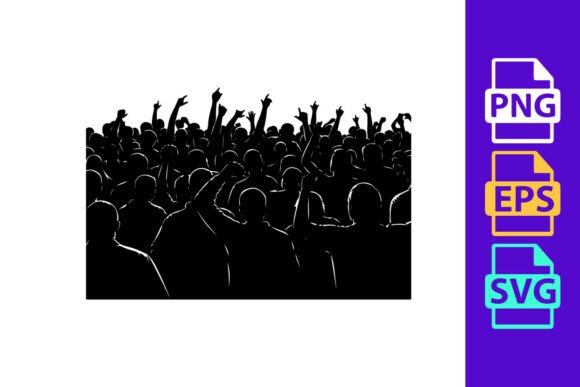 A Large Crowd of People with Raised Hand: Dynamic Energy for Your Designs
