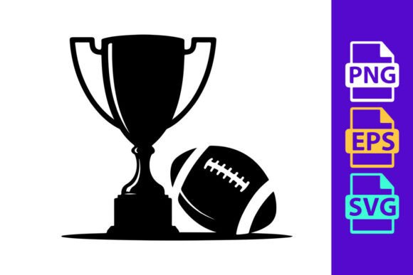 American Football Championship Trophy Font: Bold Design for Impact