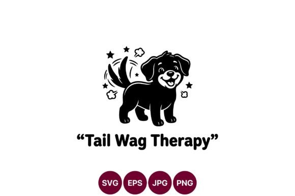 Happy Dog Tail Wagging SVG: Capturing Pure Joy in Vector Art